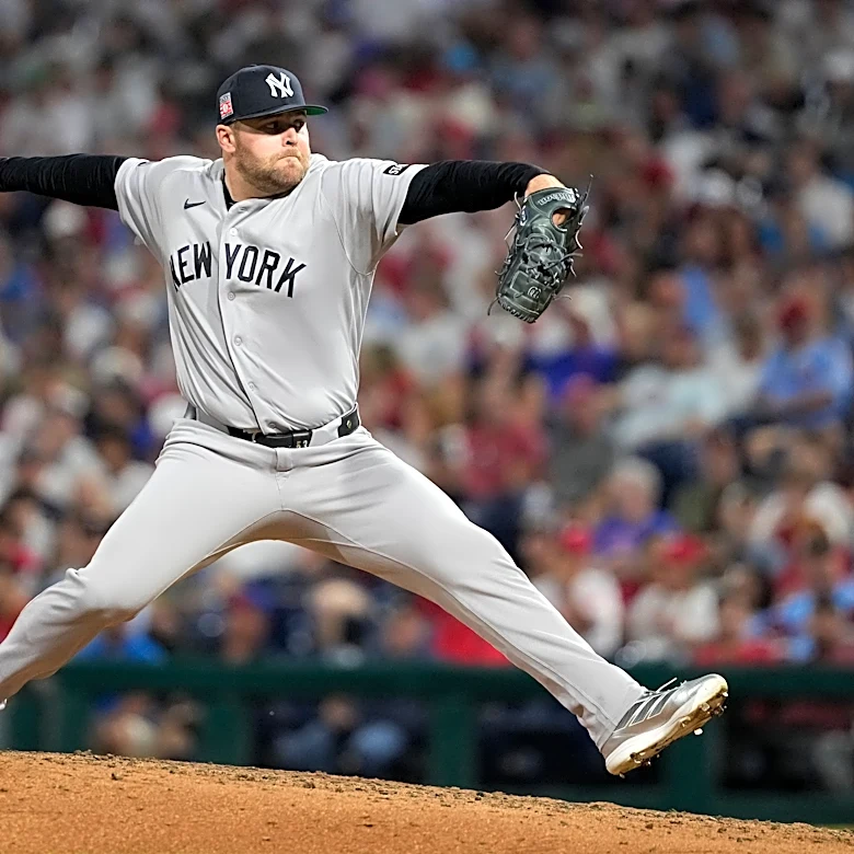 Schlitter strikes out 12, Goldschmidt homers as Yankees beat Phillies 1-0