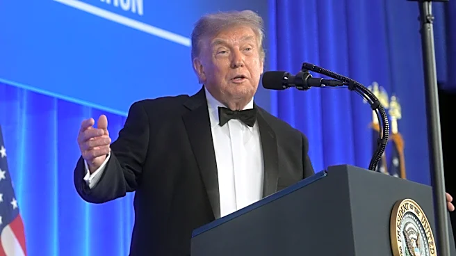 'The show must go on,' Trump says in rambling speech at rescheduled correspondents' dinner