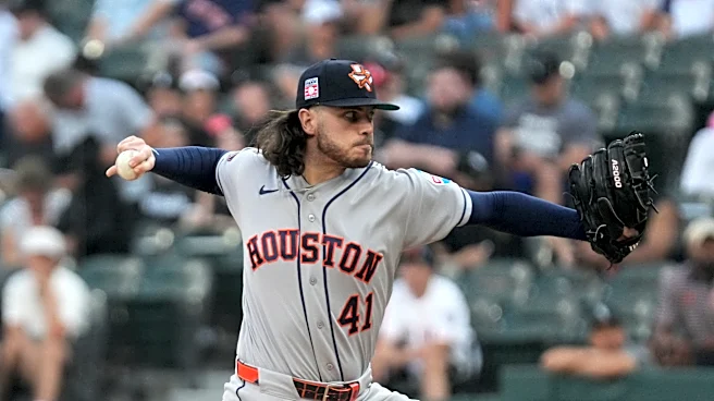 Astros' Spencer Arrighetti leaves start against White Sox in second inning with foot injury