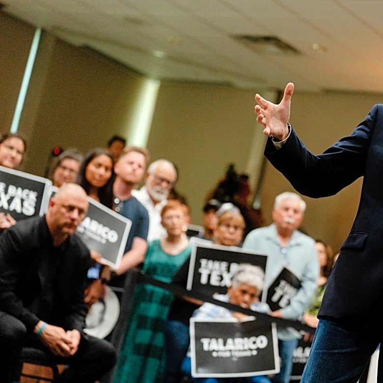 Talarico is trying to win back Hispanics along the Texas border who swung toward the GOP