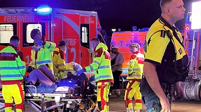Several people are injured at Berlin's LGBTQ+ march after a car drives into the crowd