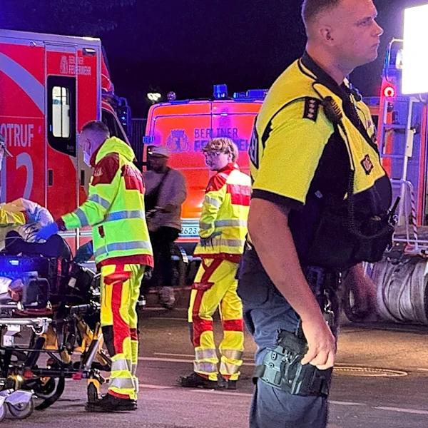 A person is killed and several are injured at Berlin's LGBTQ+ event when a van drives into the crowd