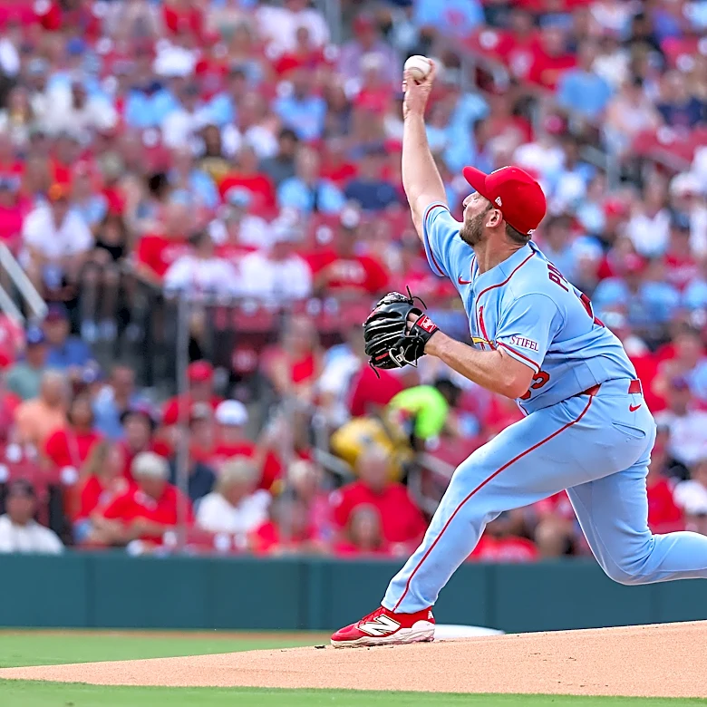 Pallante matches season high with 8 Ks, to lead Cardinals to a 7-0 win over the Reds