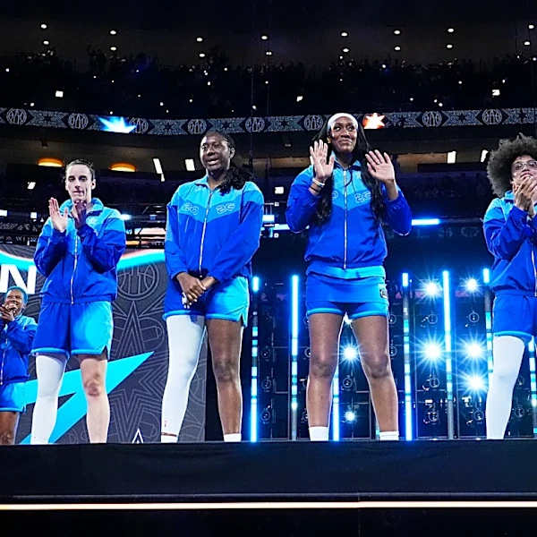 Jones and Clark help Team Spoon beat Team Coop 129-122 in the WNBA All-Star Game