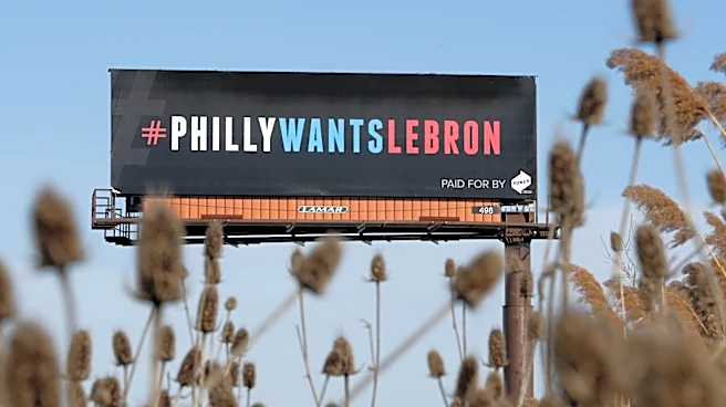 LeBron James picked Philadelphia, eight years after billboards asked him to come to the 76ers