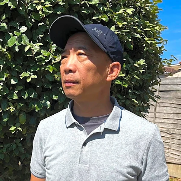 A Hong Kong democracy activist's long-awaited London reunion may be cut short