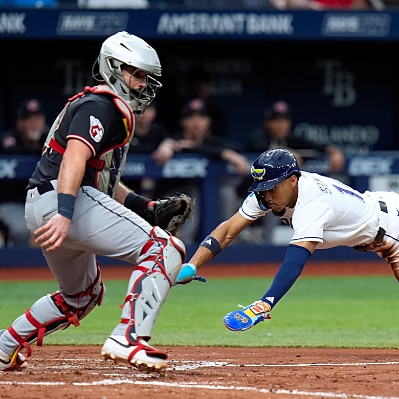 Rays hold Guardians to 1 hit, complete 3-game sweep with 1-0 victory