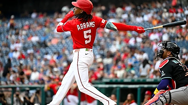 Abrams and Wood each hit 2 homers as Nationals outslug Diamondbacks in 10-7 victory