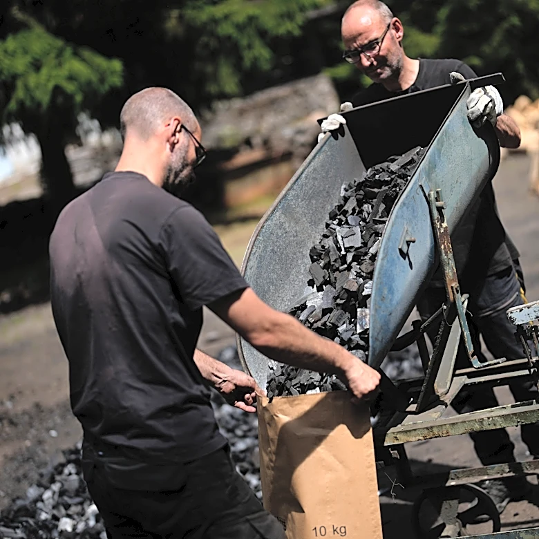 In a German forest, 2 brothers keep the ancient tradition of charcoal burning alive
