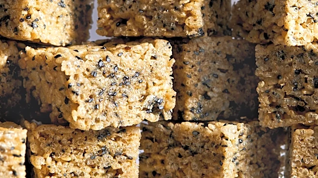 Kat Lieu uses black sesame and miso for an Asian spin on Rice Krispie Treats