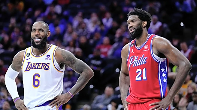 76ers celebrate James' arrival with coronation photo fit for basketball's King