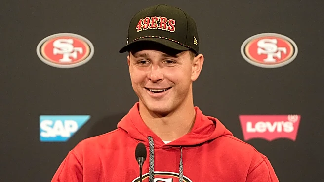49ers QB Brock Purdy adjusts to start of training camp without coach Kyle Shanahan