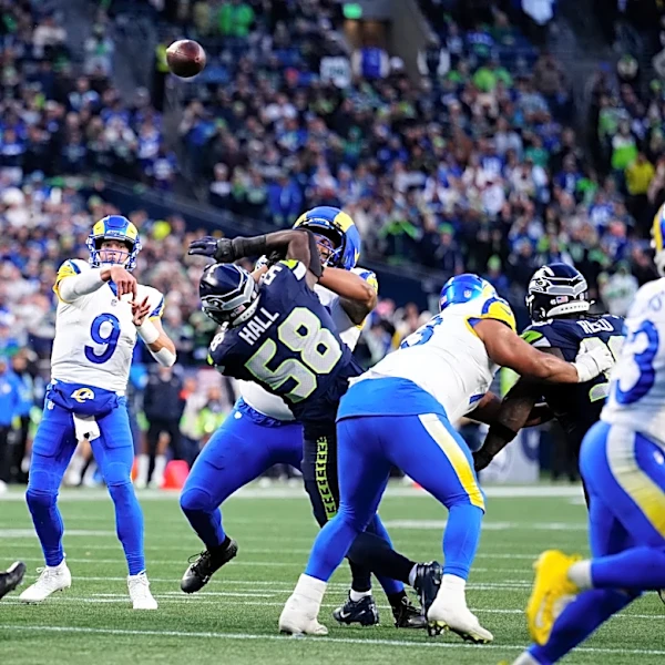 MVP Matthew Stafford says star-studded Rams have "a high ceiling" for climb toward a Super Bowl run