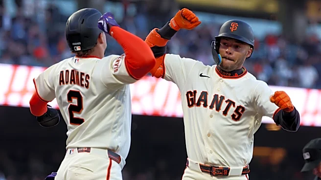 Grant McCray's 2-run homer backs Tyler Mahle and leads the Giants to a 3-0 win over the Brewers