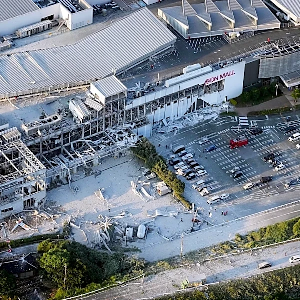 7.1 magnitude quake shakes Japan's Kyushu and people are missing after a shopping center collapses