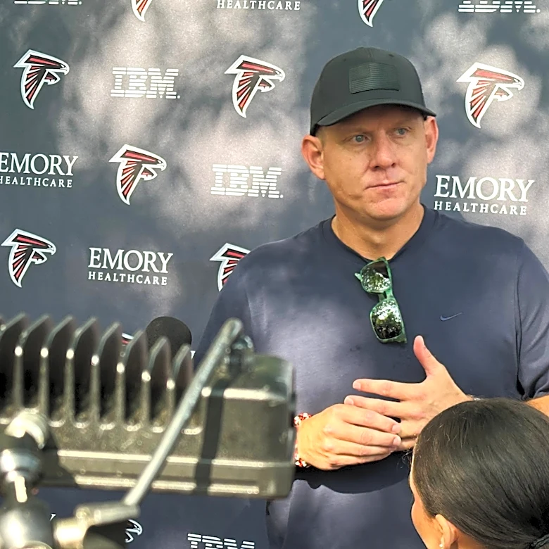 41-year-old new Falcons kicker Nick Folk says the start of training camp is 'always exciting'
