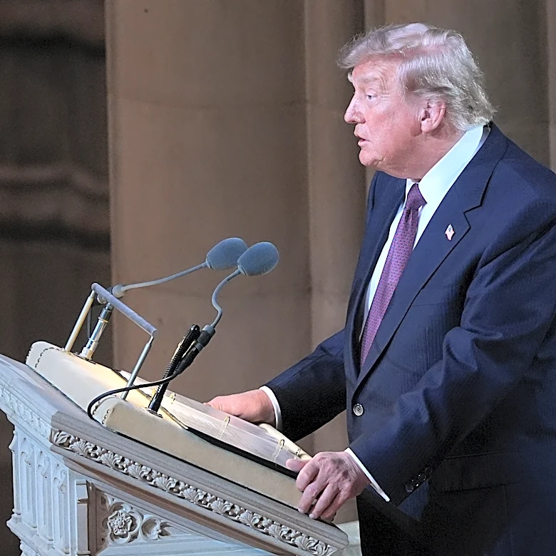 The Latest: Trump eulogizes Lindsey Graham, says he was a 'constant fixture of American politics'