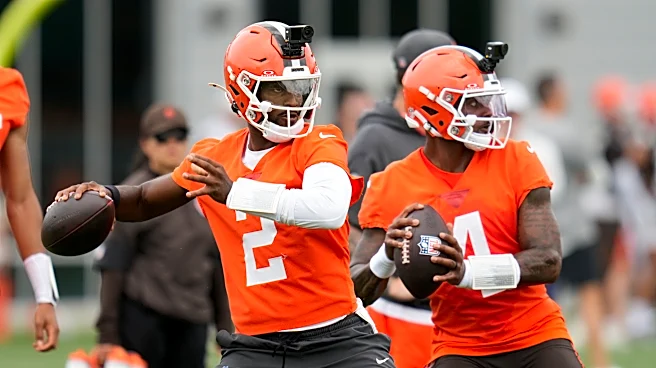 NFL starting QB auditions are uncommon, but Browns, Falcons and Vikings camps begin with competition