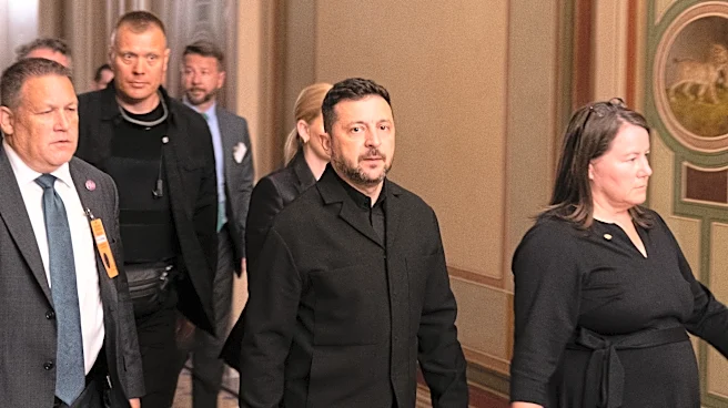 Senate takes first steps on Russian sanctions as Zelenskyy watches from Senate gallery