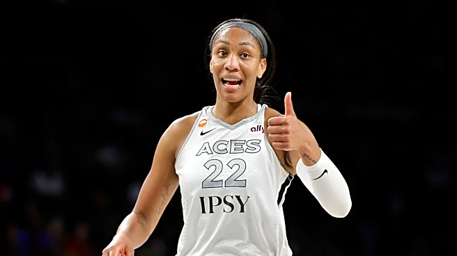 A'ja Wilson scores 28 as the Aces beat the Fire 98-83
