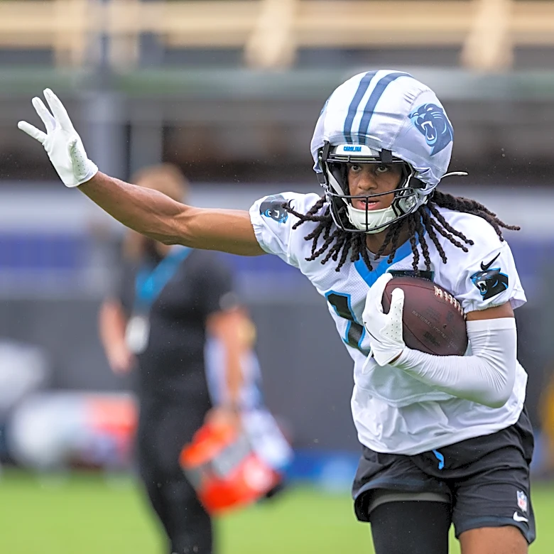Panthers rookie WR Chris Brazzell III could miss up to 8 weeks with knee injury, AP source says