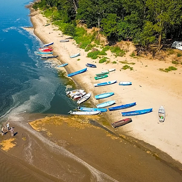 Record-low Danube River affects tourism and industry as drought and heat grip Central Europe