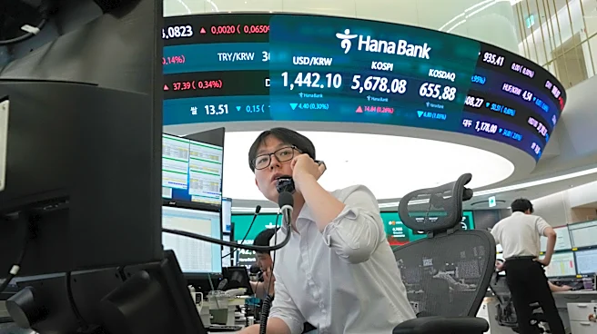Oil prices gain and Asian shares are mostly lower as investors sell AI stocks