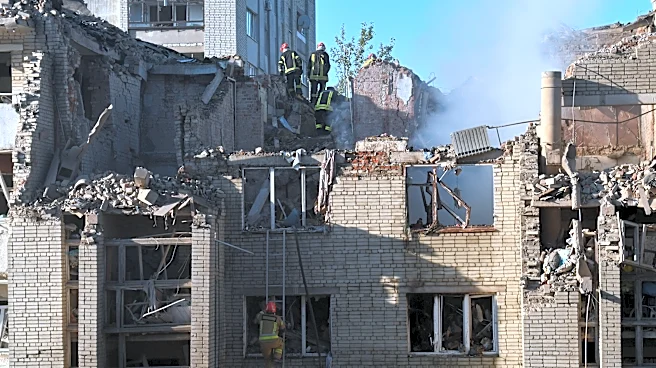 Russian missile and drone strikes across Ukraine kill at least 8 civilians and wound dozens