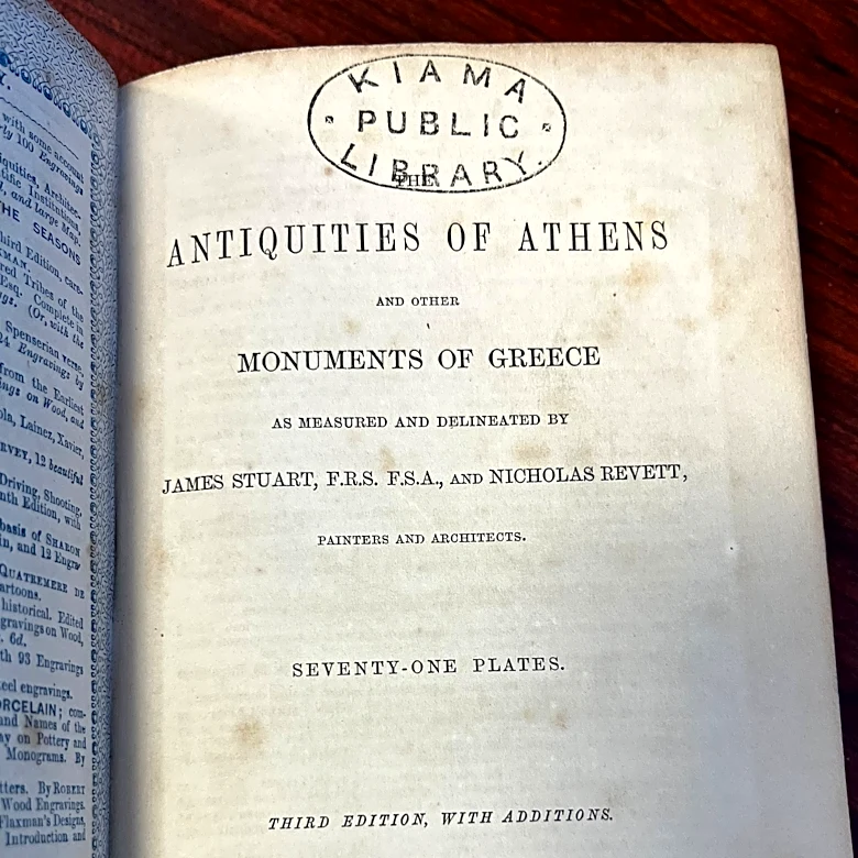 A 150-year-overdue book resurfaces in an Australian library, found bricked in a fireplace