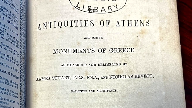 A 150-year-overdue book resurfaces in an Australian library, found bricked in a fireplace