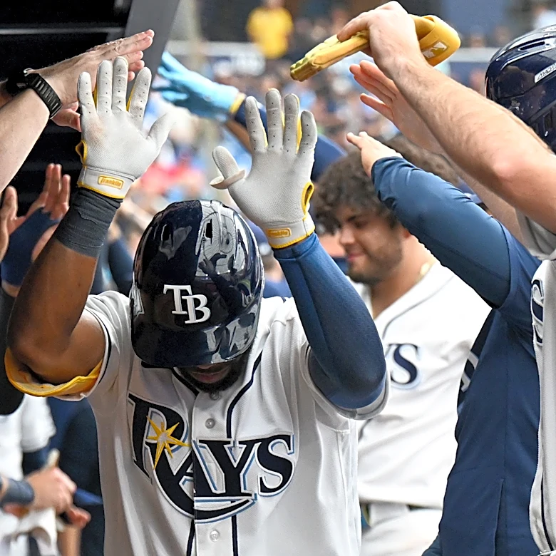 Cedric Mullins homers in the eighth inning, lifting Rays over the Rangers 3-2