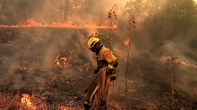 Human-caused climate change made Spanish, French fires much more likely, scientists calculate
