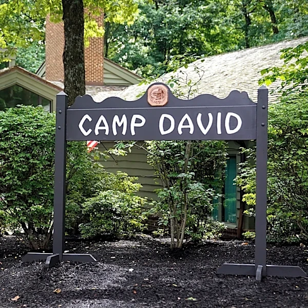 Trump is taking his Friday Cabinet meeting on the road to Camp David