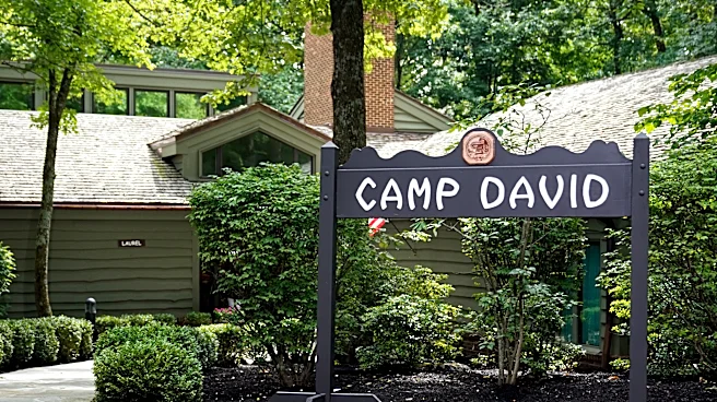 Trump takes his Cabinet to Camp David, a secluded retreat with a history of high-stakes talks