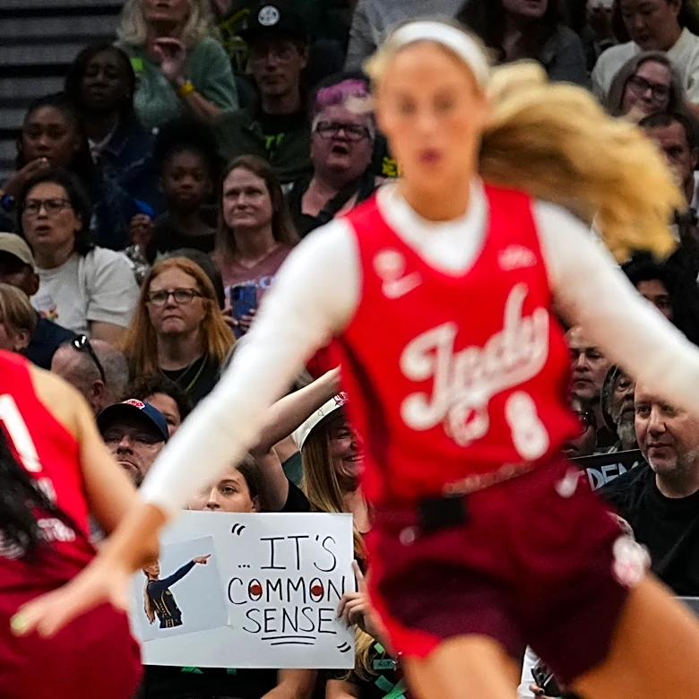 Sophie Cunningham says she's not concerned about being a distraction for the Fever