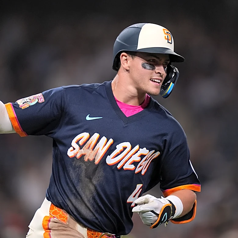 Jase Bowen hits 1st career home run and Padres toss combined 2-hitter in 7-0 win over Giants