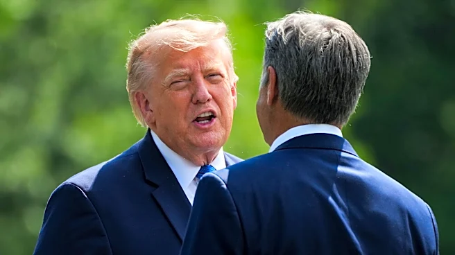 Trump's threat to push ahead on settlement fund injects new uncertainty into attorney general talks