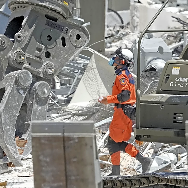 Japan ends rescue operation at a mall that collapsed after a strong quake