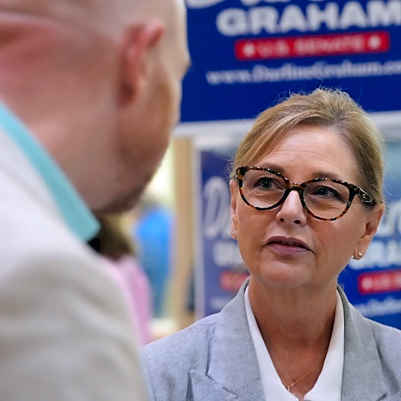 Darline Graham promotes Trump's agenda in her political debut ahead of special Senate primary