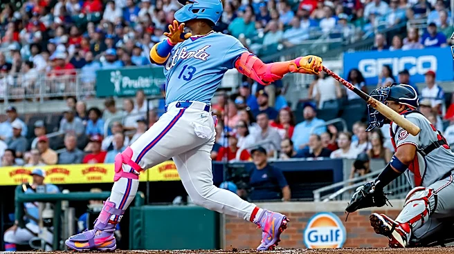 Martín Pérez flirts with a no-hitter as Braves power past Nationals 8-3