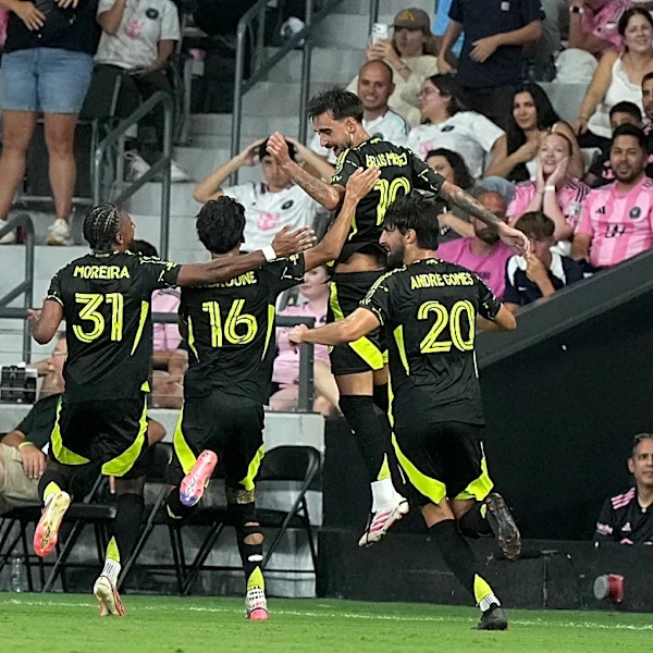 Crew play Miami to a 2-2 draw as Lionel Messi returns