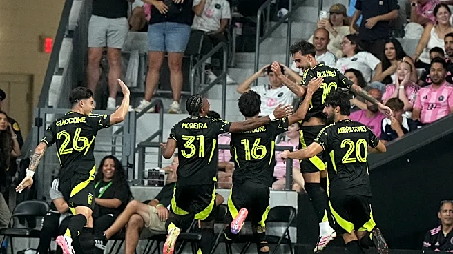 Crew play Miami to a 2-2 draw as Lionel Messi returns
