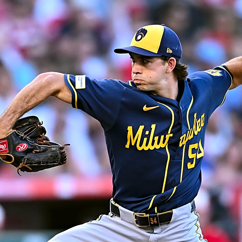 Brewers beat Angels 3-1 to move past Dodgers for MLB lead