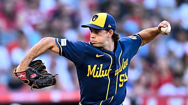 Brewers beat Angels 3-1 to move past Dodgers for MLB lead