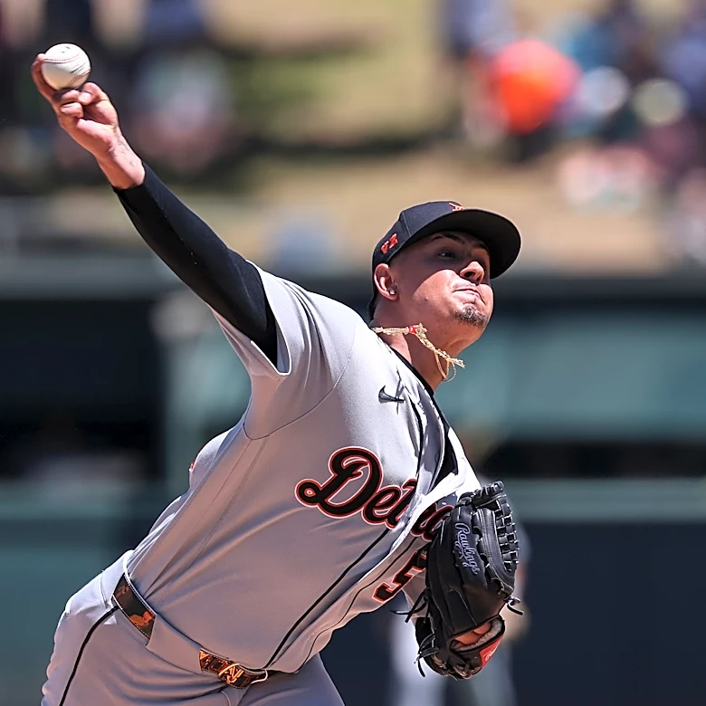 The Tigers beat the A's 11-0 to complete their first season-series sweep vs. an AL team