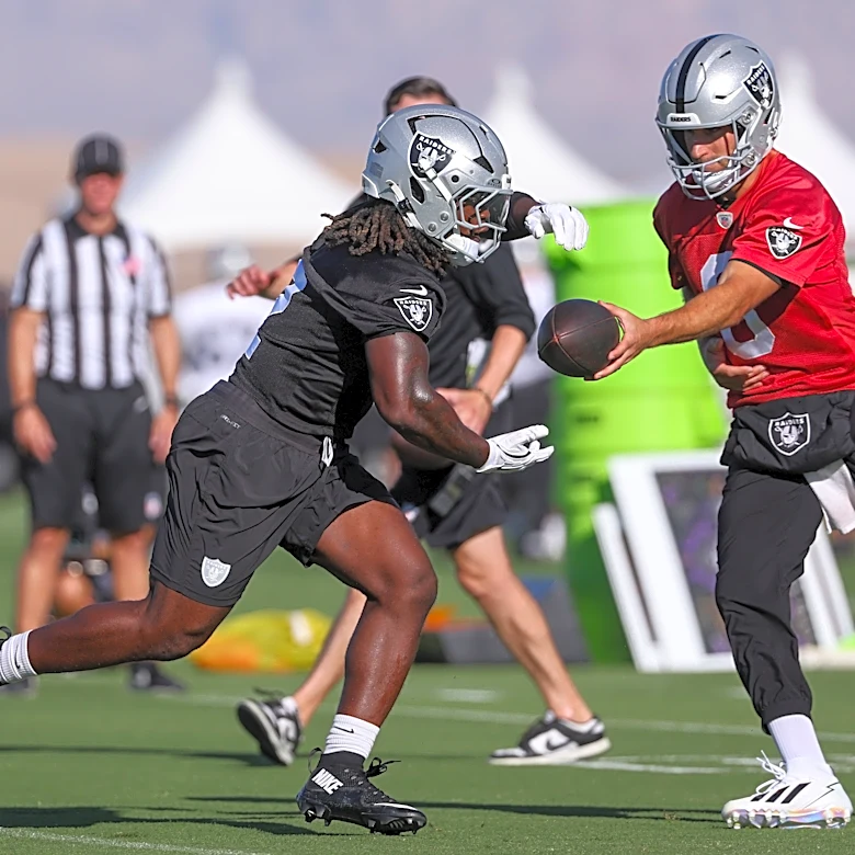 Jeanty hopes to return to form that made him the Raiders' first-round pick last year