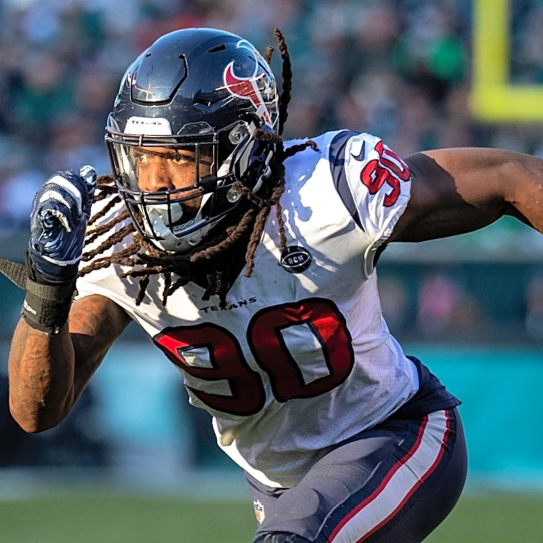 Pass rusher Jadeveon Clowney reunites with the Texans on a 1-year deal, AP source says