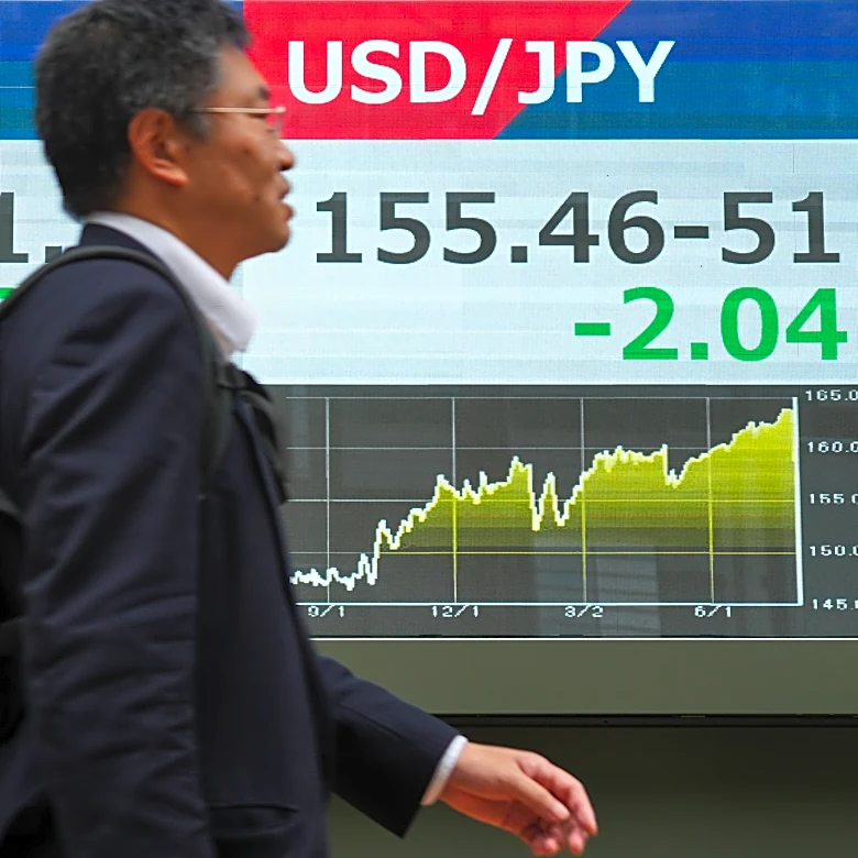 Asian stocks are mixed as yen jumps against the dollar, while oil prices