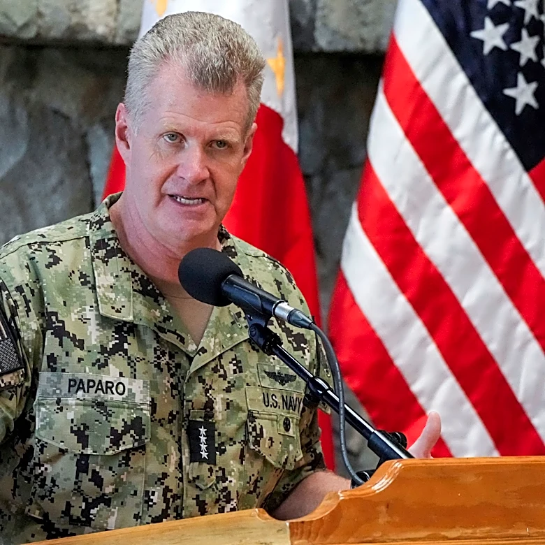 Top US admiral warns against coercion, says no nation will dominate Indo-Pacific