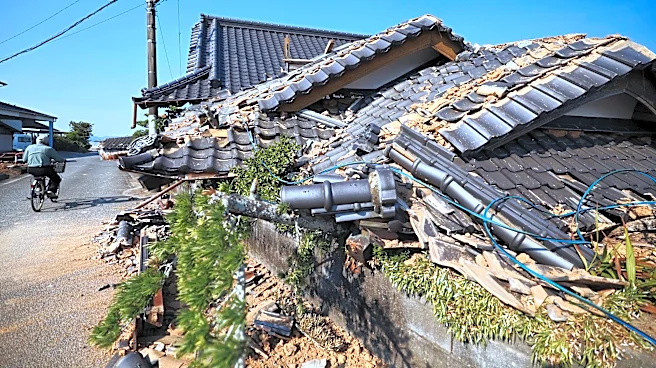 Prime minister visits quake-hit southern Japan as cleanup begins in intense heat